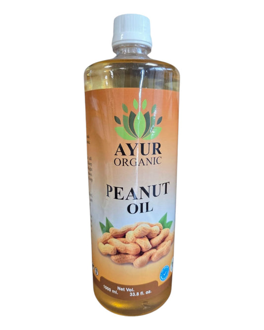 Organic Cold-Pressed Peanut Oil – 100% Pure & BPA-Free