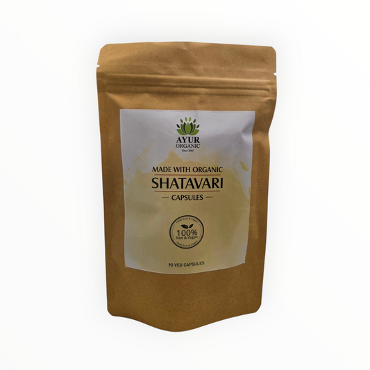 Pure Organic Shatavari Capsules | 90 Capsules