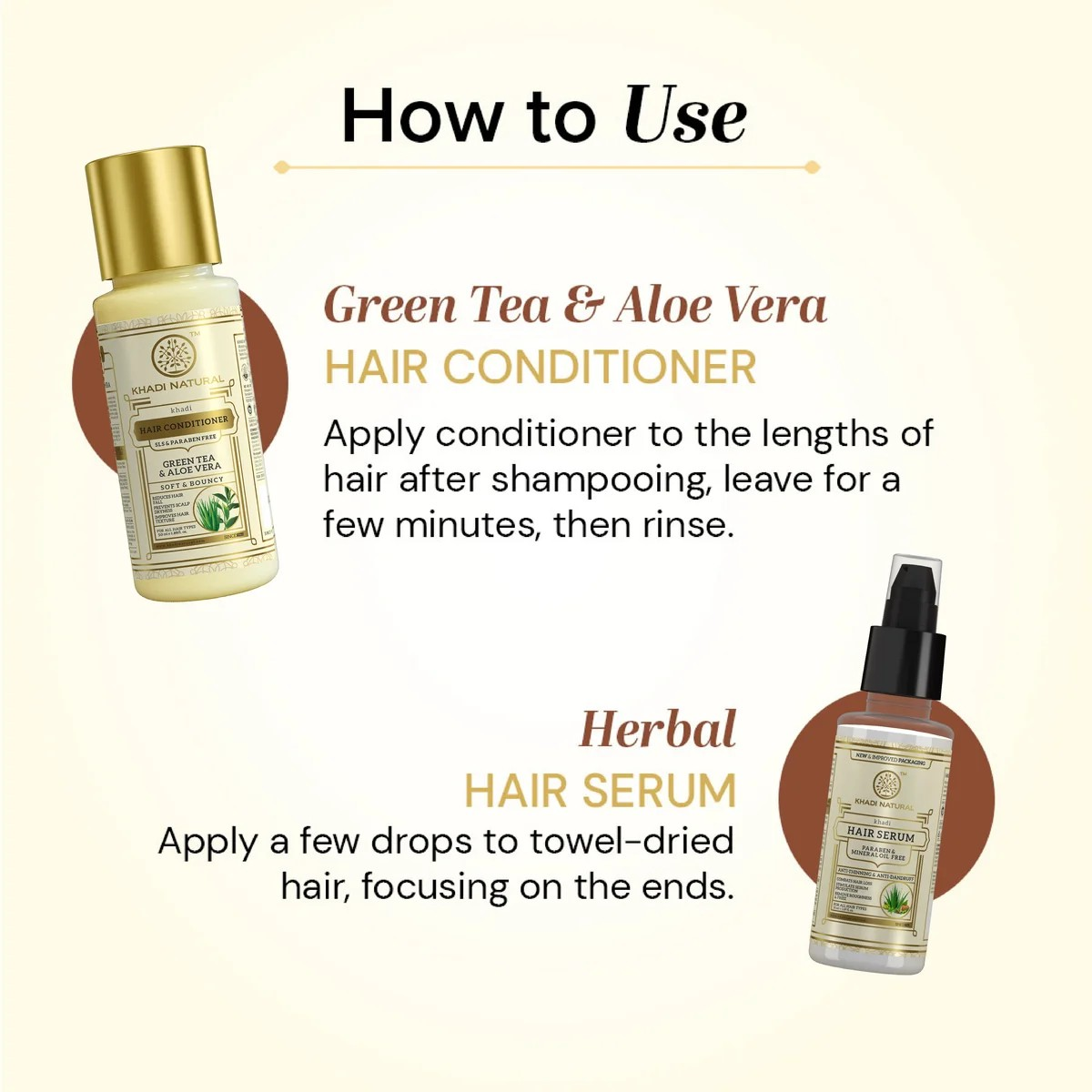 Khadi Natural Hair Care Kit Combo Pack Of 4 – 50ml Each